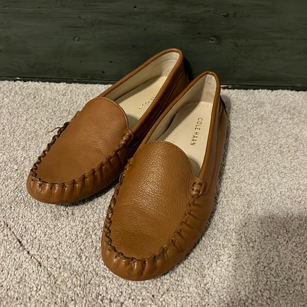 Camel Leather Cole Haan Loafer
